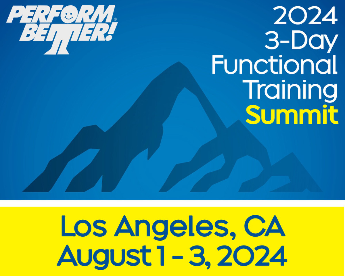 2024 Three Day Functional Training Summit in Los Angeles, CA Image 1